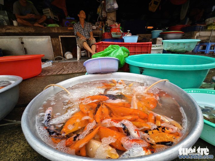 Tiểu thương bán đồ ông Công, ông Táo rầu rĩ vì ế ẩm - Ảnh 2.